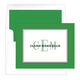 Colorful Border Monogram Folded Note Cards Image 10 of 14